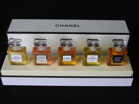 chanel mini perfume|chanel miniature perfume set price.